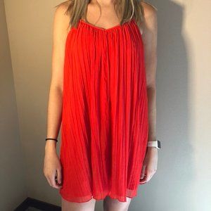A&F red dress